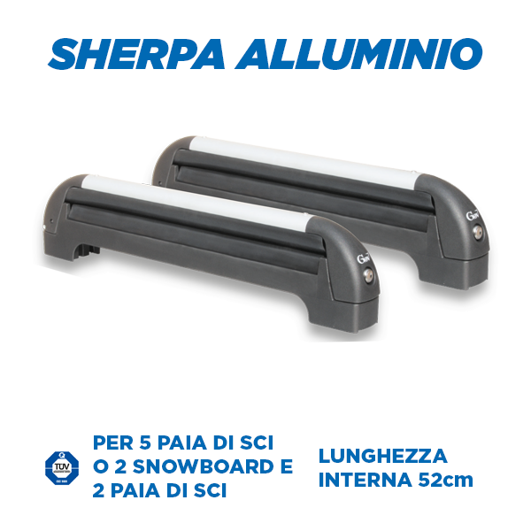 PORTASCI SHERPA ALLUMINIO GEVA8936