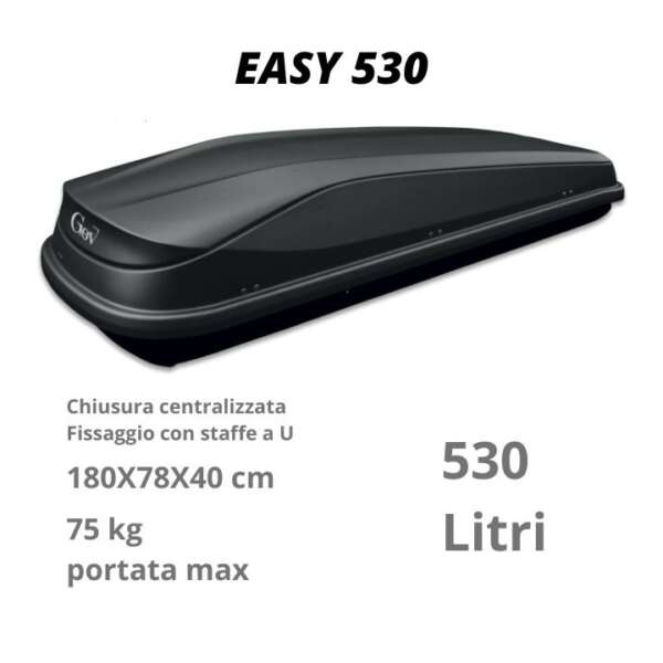 Box da tetto EASYBLACK 530